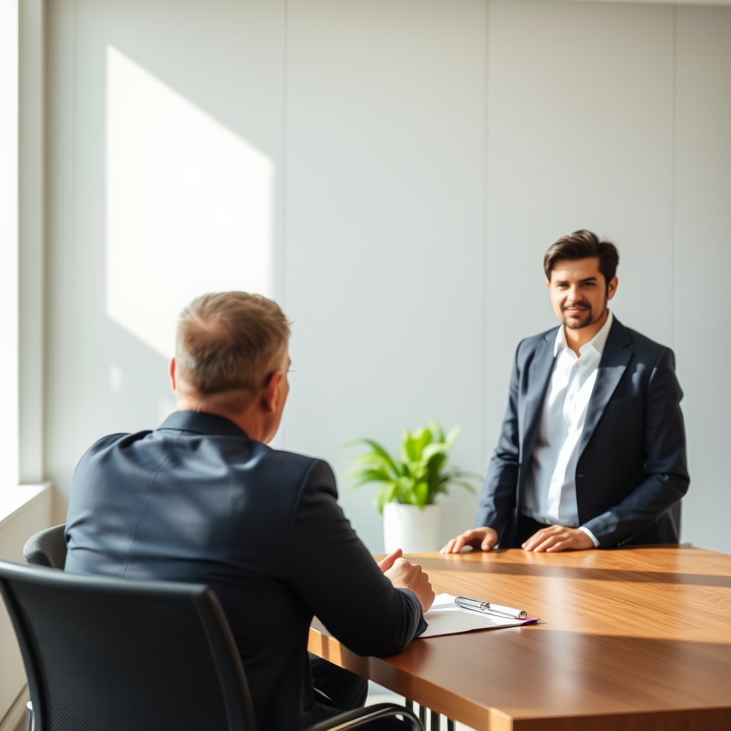 People in a meeting